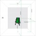 Лазерный уровень ADA 3D LINER 2V GREEN